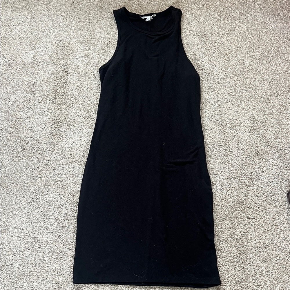 Forever 21 Classic Black Midi Dress
